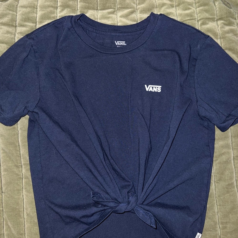 Vans Women’s Navy Blue T-Shirt